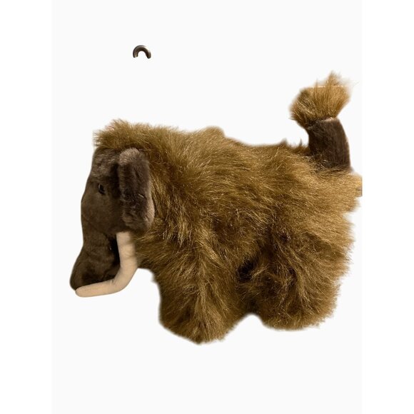 Build-A-Bear Workshop Woolly Mammoth Plush Toy 14" Brown Faux Fur - Picture 4 of 10